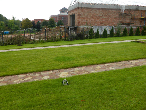 Мощение дорожек