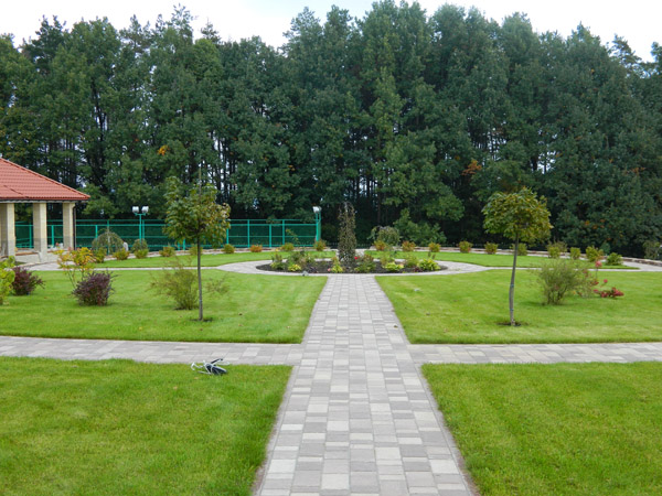 Мощение дорожек