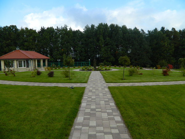 Мощение дорожек