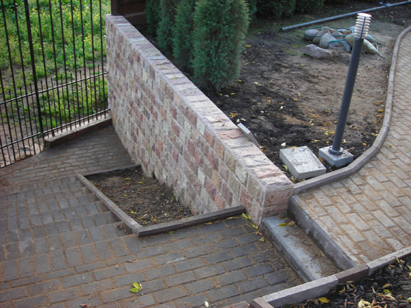 Мощение дорожек